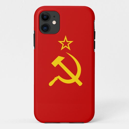 USSRフラグ Case-Mate iPhoneケース (裏面)