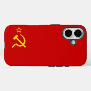 USSRフラグ iPhone 16ケース