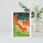 USSR狩り復元ヴィンテージ旅行ポスター ポストカード (スタンド正面)