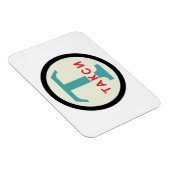 USSR/ロシアのヴィンテージ/レトロのタキシカブスタンド標識 マグネット (右側)