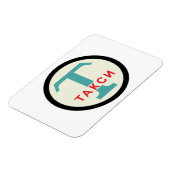 USSR/ロシアのヴィンテージ/レトロのタキシカブスタンド標識 マグネット (左側)