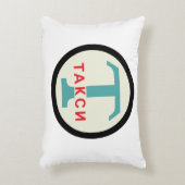 USSR / ロシアのヴィンテージ/レトロタキシカブのスタンドサイン アクセントクッション (正面(垂直))