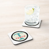 USSR / ロシアのヴィンテージ/レトロタキシカブのスタンドサイン コースター (右側)