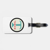 USSR / ロシアのヴィンテージ/レトロタキシカブのスタンドサイン ラゲッジタグ (裏面横)