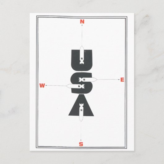 USSR CCCP Cold War Soviet Union Propaganda Posters ポストカード (正面)