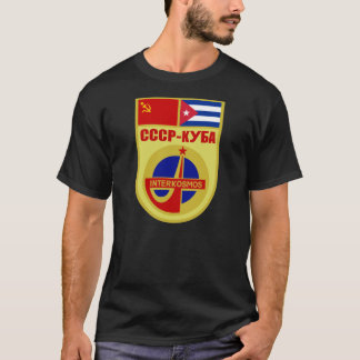 USSR-CUBA Soyuz 38 Interkosmosの代表団パッチ Tシャツ
