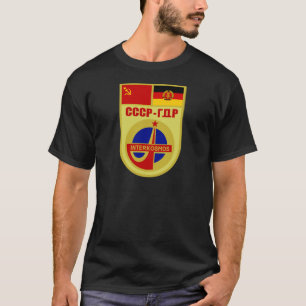USSR-DDR Soyuz 31 Interkosmosの代表団パッチ Tシャツ