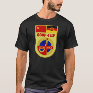 USSR-DDR Soyuz 31 Interkosmosの代表団パッチ Tシャツ