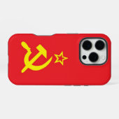 USSR flag iPhoneケース (裏面横)