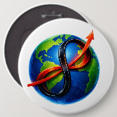 USTP Global Infinity Ascent 缶バッジ (正面&裏面)