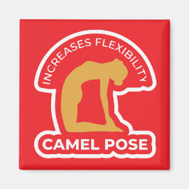 Ustrasana Camel Pose • Increases Flexibility Yoga マグネット