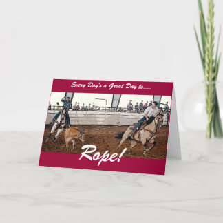 USTRCのロープをかけること カード