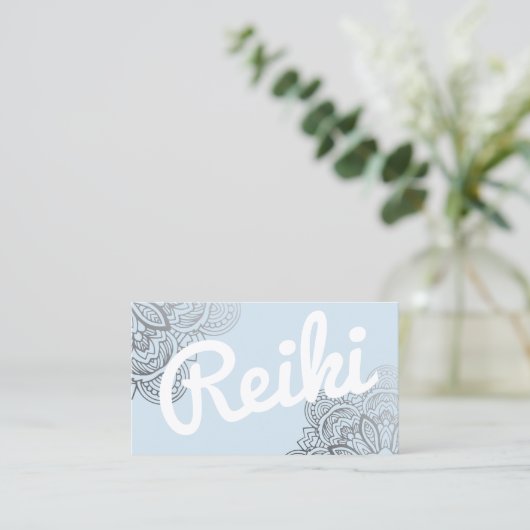 Usuiの霊気の従業者またはインストラクターの名刺 名刺 (スタンド正面)