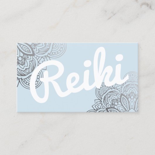 Usuiの霊気の従業者またはインストラクターの名刺 名刺 (正面)