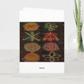 USUIの霊気の記号 カード (裏面)