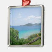 USVIセントジョンアイランド州シュガーミル メタルオーナメント (左)