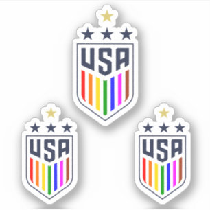 USWNT-プライド最高のシール3X シール