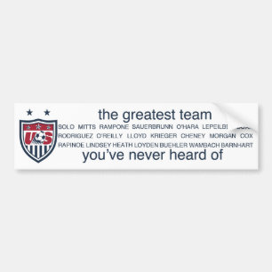 USWNT 2011のバンパーステッカー バンパーステッカー