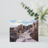 UTのHovenweep National Monument、Cutrot Castlet ポストカード (スタンド正面)