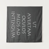 Ut avertam oculos meos ad intendum タペストリー (正面(横))