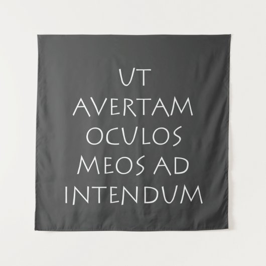 Ut avertam oculos meos ad intendum タペストリー (正面)