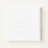 UTA共同ノート ノートブック (裏面)