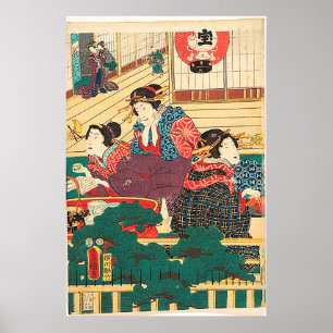 Utagawa Kunisada ポスター