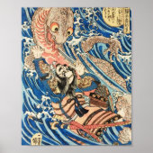 Utagawa Kuniyoshi ポスター (正面)