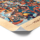 Utagawa Kuniyoshi Legendary Suikoden heroes ポスター (角)