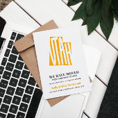 UTAH新しい住所を移動しました新しいホームポストカード ポストカード