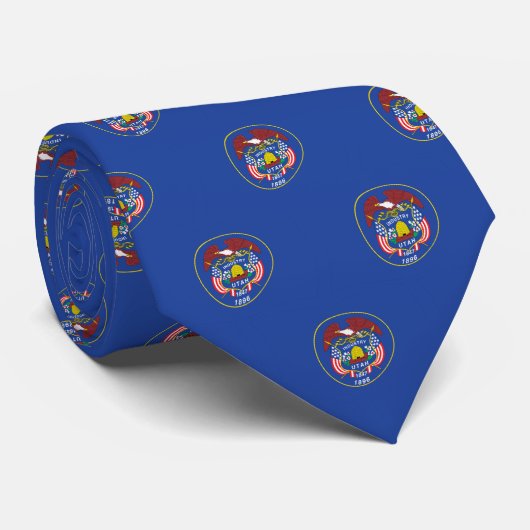 Utah Flag Tie ネクタイ (ロール)