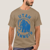Utah mammoth tシャツ (正面)