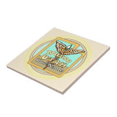 Utah Nurse Caduceus Tile タイル (側面)