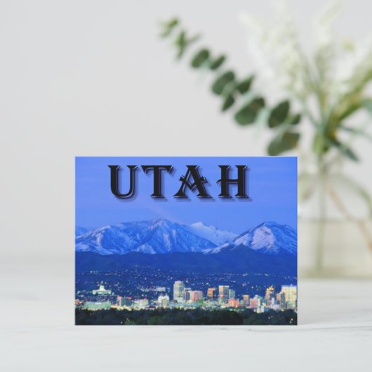 Utah Post Card ポストカード (スタンド正面)