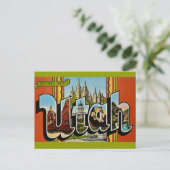 Utah Retro Postcard ポストカード (スタンド正面)