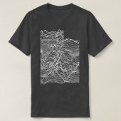 Utah Unknown Elevations Topography Map Without Tex Tシャツ (デザイン正面)