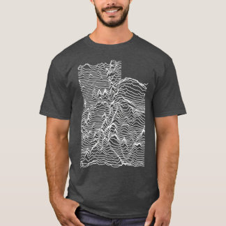 Utah Unknown Elevations Topography Map Without Tex Tシャツ