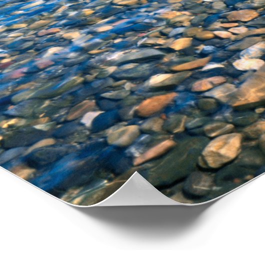 UTAH. USA. Clear water of Bear Lake reveals ポスター (角)