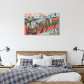 UtahLarge Letter ScenesUtah キャンバスプリント (インサイチュ (寝室))