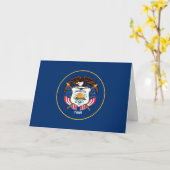Utahn Flag, Flag of Utah カード (黄色い花)