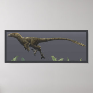 Utahraptor Print ポスター