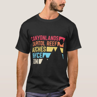 Utahs 5国立公園のお土産 – Nps Moab Utah Tシャツ