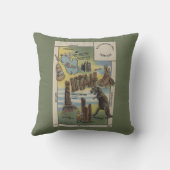 UtahUtahで見るべき場所のUtahDepictions クッション (裏面)