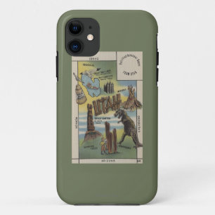 UtahUtahで見るべき場所のUtahDepictions iPhone 11 ケース