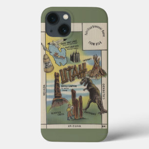 UtahUtahで見るべき場所のUtahDepictions iPhone 13ケース