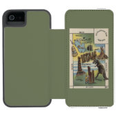 UtahUtahで見るべき場所のUtahDepictions Incipio iPhoneウォレットケース (フォリオオープン)