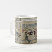 Utamaroの日本のな芸術のマグ-スタイルを選んで下さい コーヒーマグカップ (正面左)