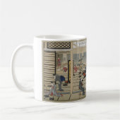 Utamaroの日本のな芸術のマグ-スタイルを選んで下さい コーヒーマグカップ (左)