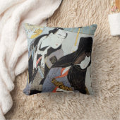 Utamaro: 恋人1797年 クッション (ブランケット)