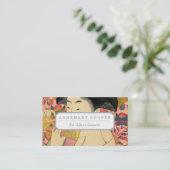 Utamaro: Kushi (櫛)。 名刺 (スタンド正面)